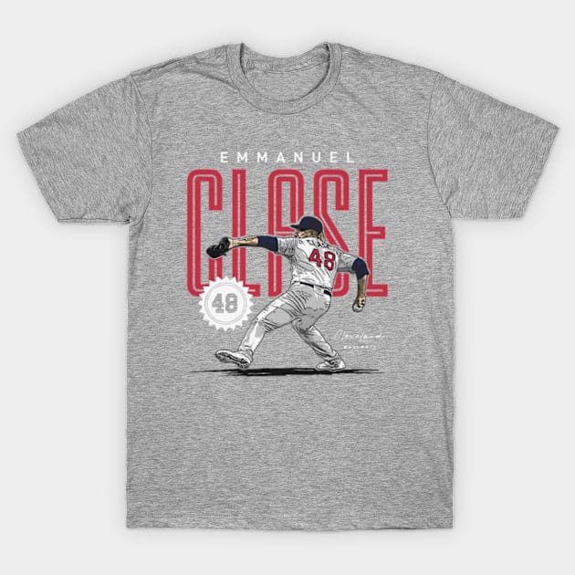 Emmanuel Clase Cleveland Card T-Shirt by Jesse Gorrell